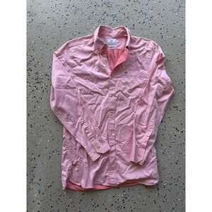 Southern Tide Shirt‎ Mens Small Light Pink Long Sleeve Button Down Trim Fit